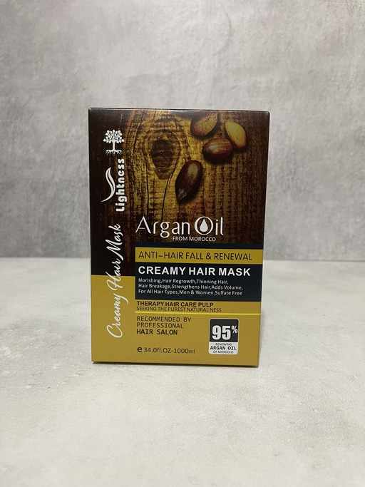 ماسک مو لایتنس مدل Argan oil حجم 1000 میلی لیتر - گالری دلربا