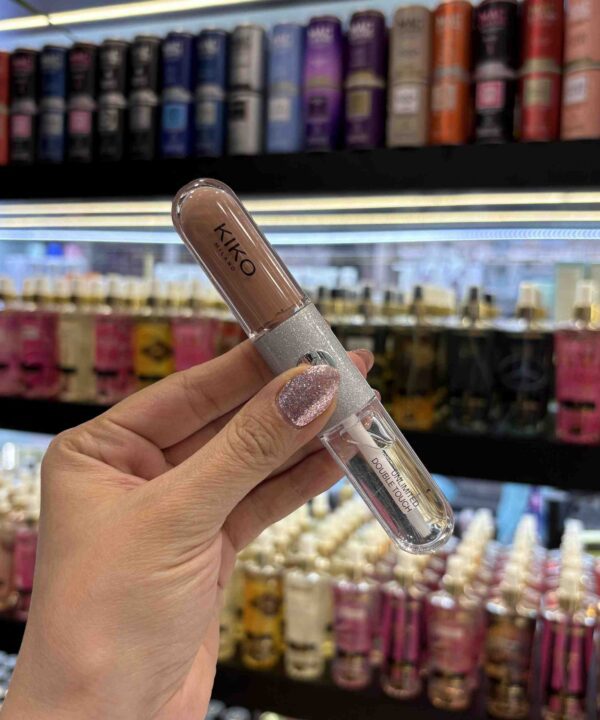 رژ مایع رو طرفه کیکو رنگ قهوه ای کمرنگ - گالری دلربا