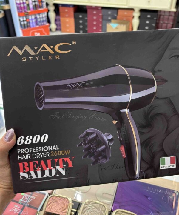 سشوار حرفه ای مدل MC-6800 مک استایلر - گالری دلربا