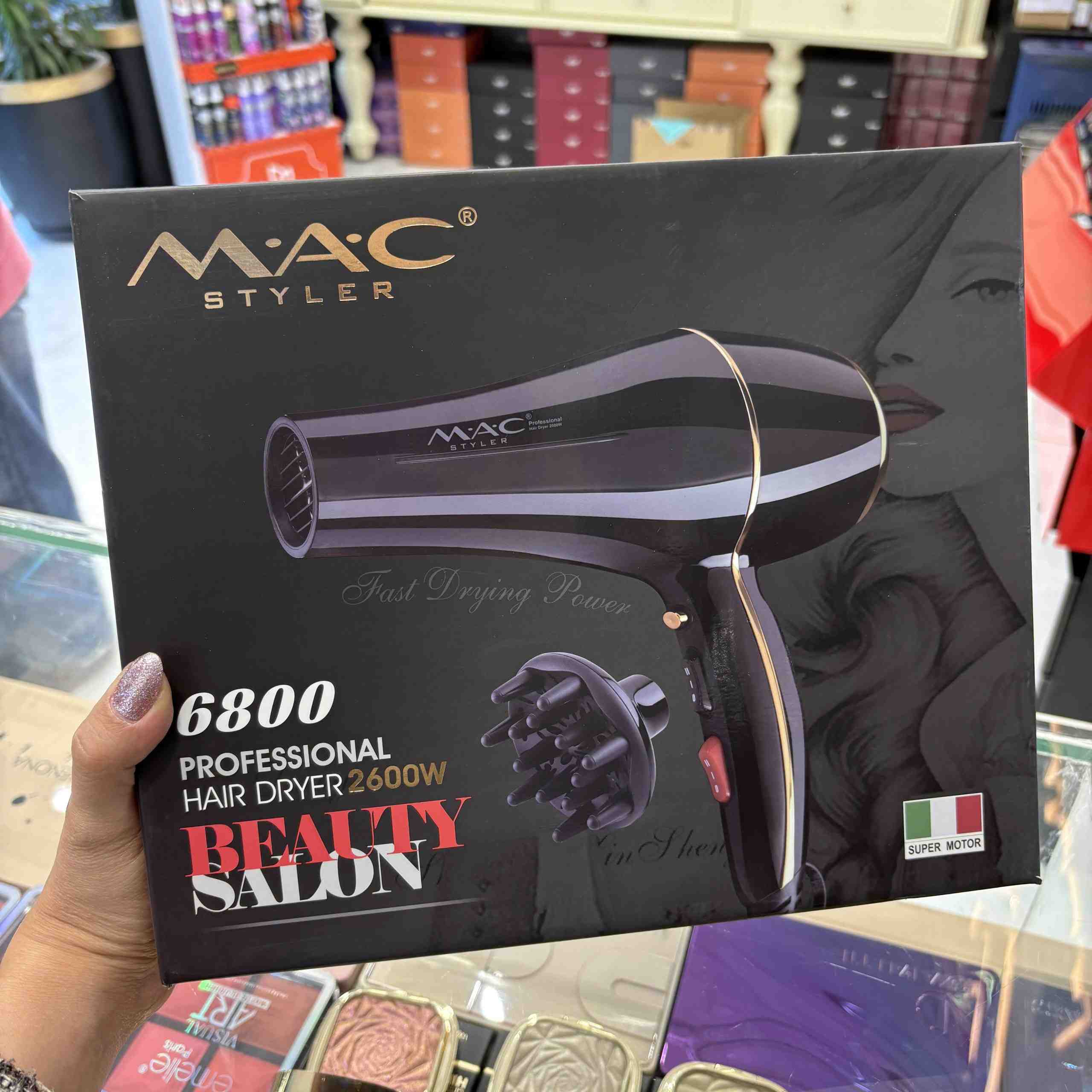سشوار حرفه ای مدل MC-6800 مک استایلر - گالری دلربا