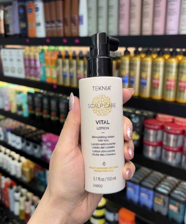 لوسیون ضد ریزش ویتال مدل تکنیا لاکمه حجم 150 میل LAKME TEKNIA SCALP CARE vital lotion - گالری دلربا