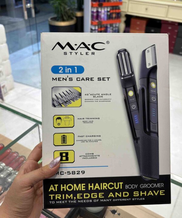 ماشین اصلاح حرفه ای مک استایلر مدل MC 5829 با دو سال گارانتی - گالری دلربا
