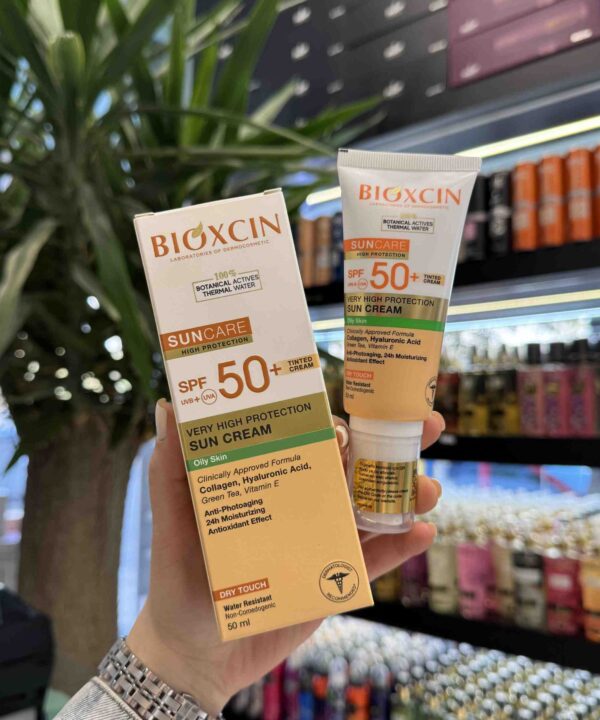 ضدآفتاب رنگی بیوکسین SPF+50 - گالری دلربا