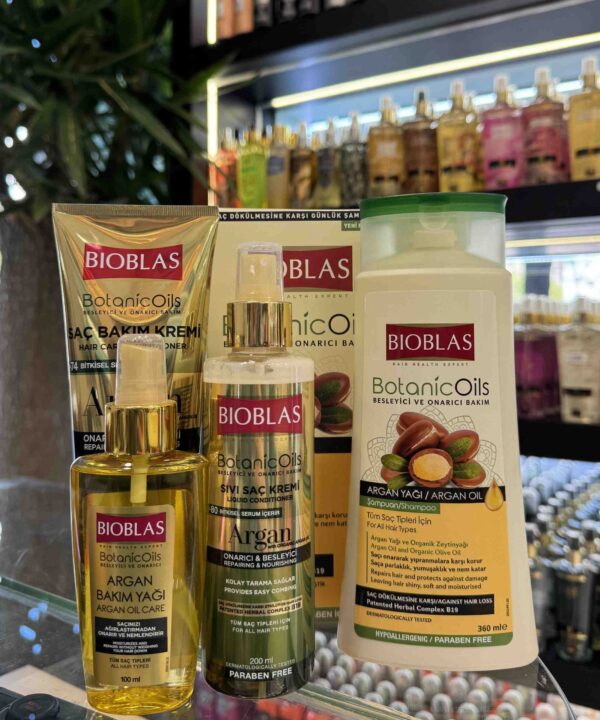 پک مراقبت موی برند بیوبلاس BIOBLAS + روغن آرگان - گالری دلربا