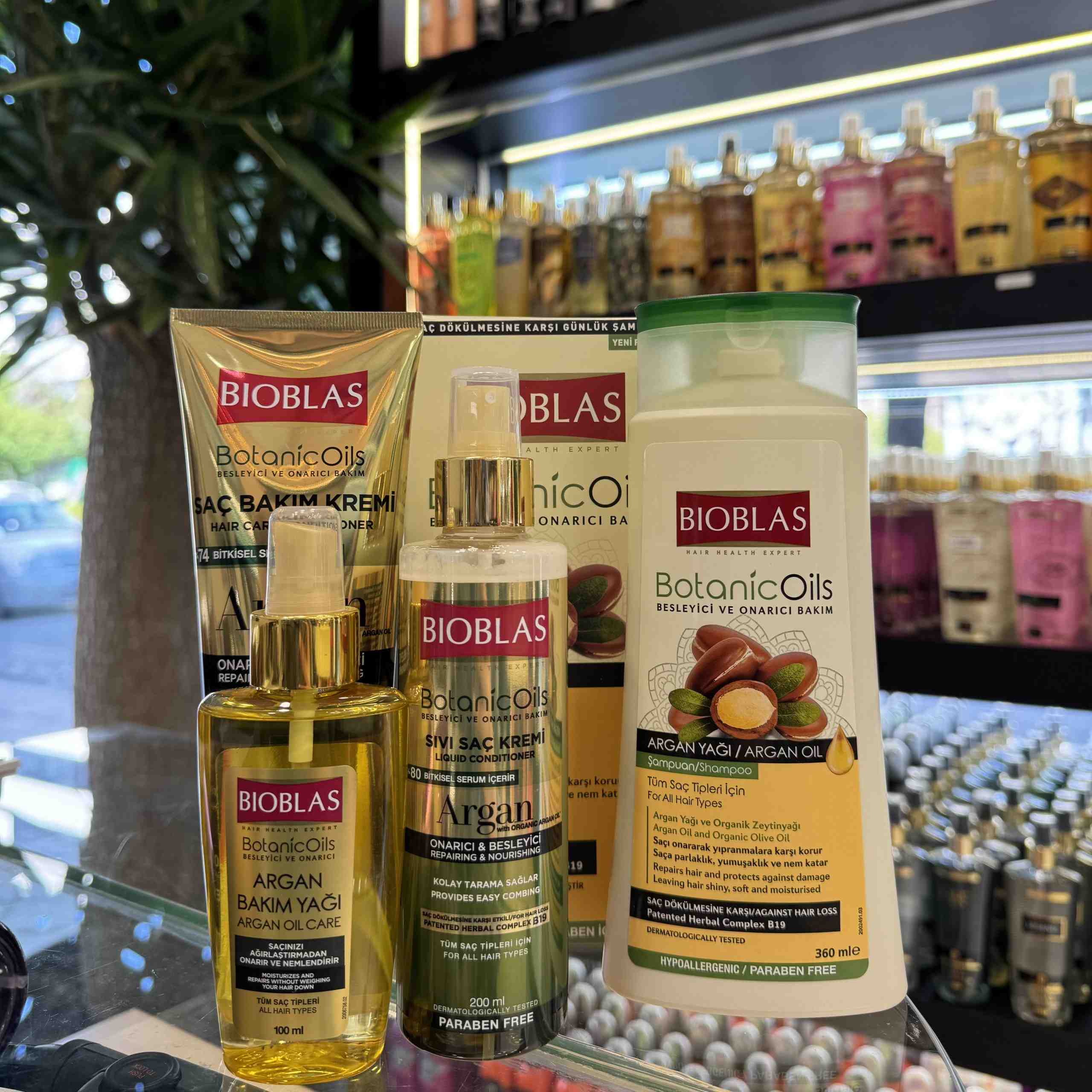 پک مراقبت موی برند بیوبلاس BIOBLAS + روغن آرگان - گالری دلربا