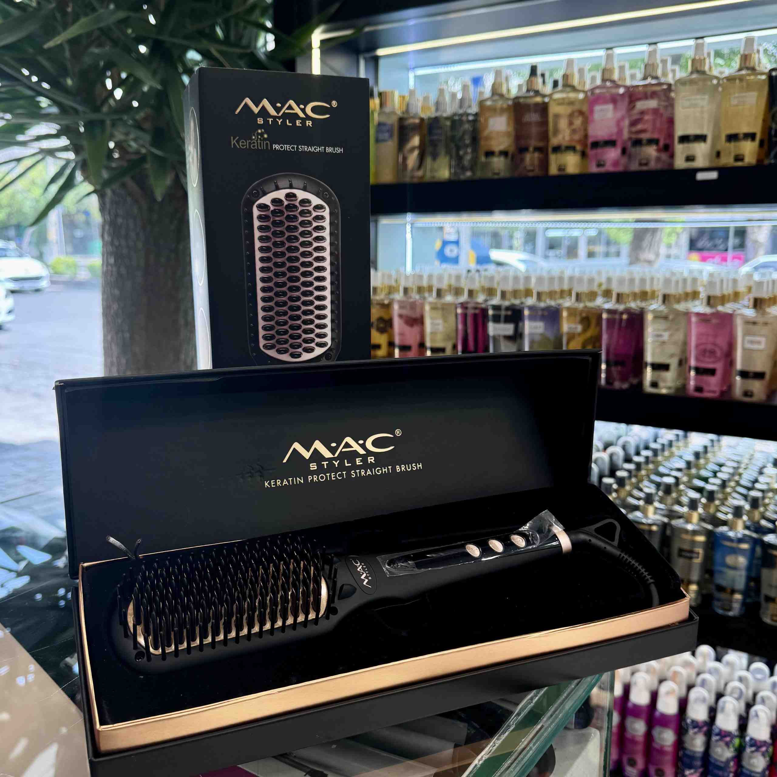 برس حرارتی مو مک استایلر مشکی MAC مدل mc-19 - گالری دلربا