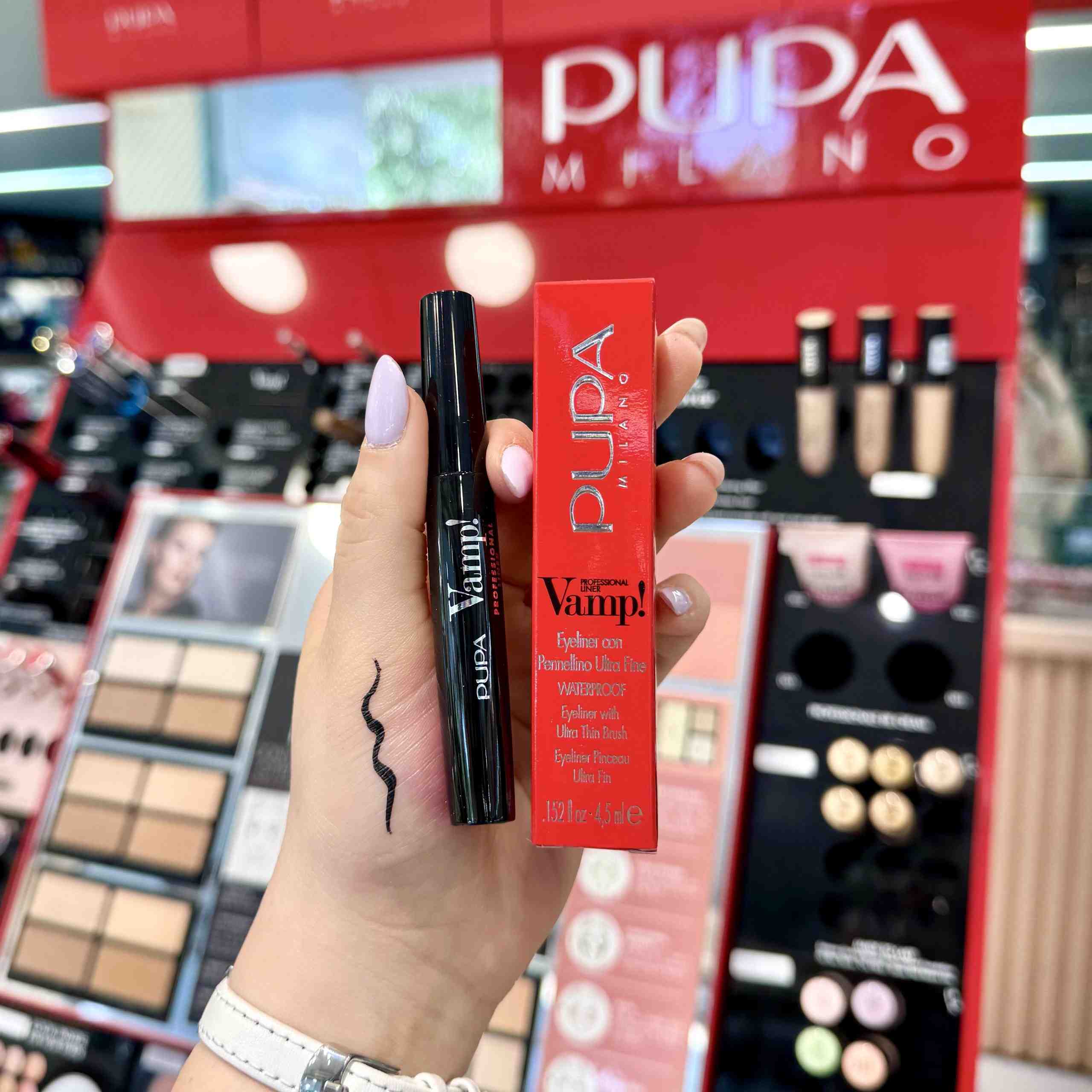 خط چشم مویی پوپا مدل ومپ PUPA - گالری دلربا