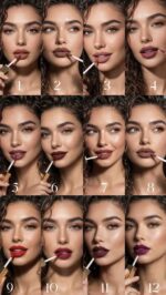 رژ مایع مای میکاپ استوری My Makeup در رنگبندی - گالری دلربا