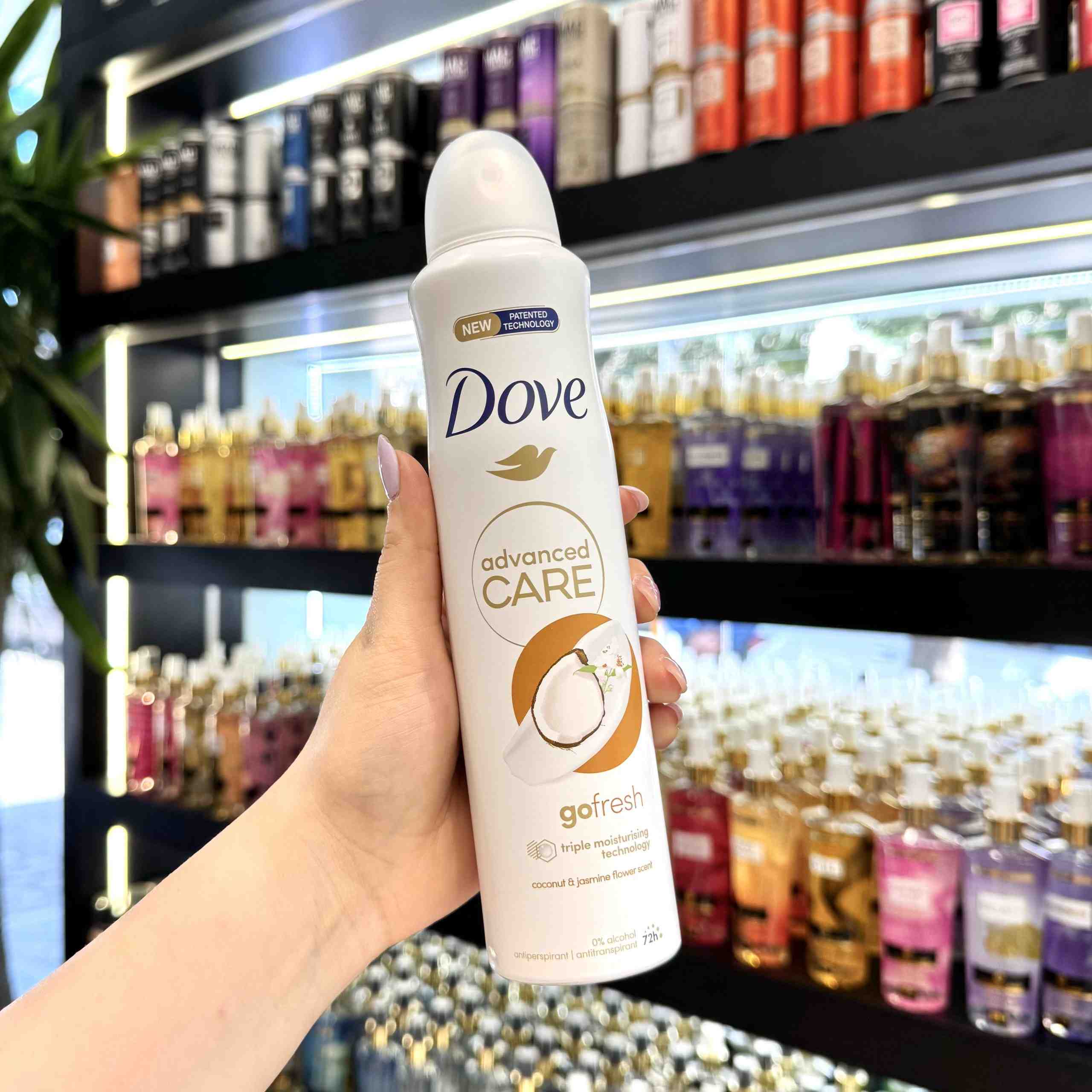 اسپری بدن داو رایحه نارگیل Dove - گالری دلربا