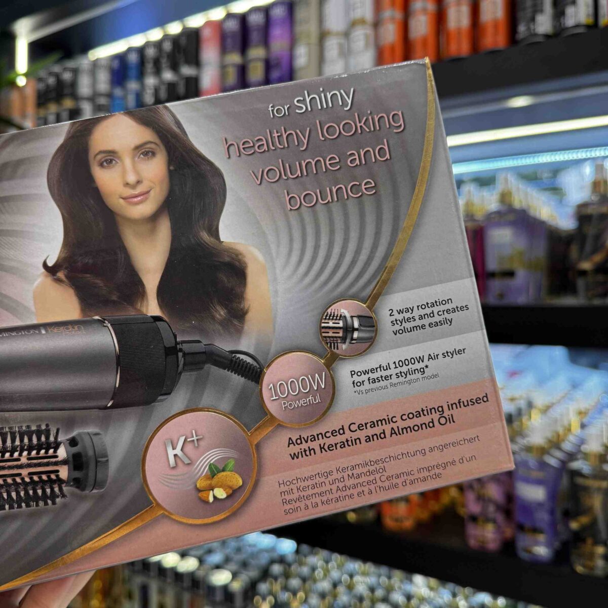 سشوار چرخشی رمینگتون مدل AS8810 برند REMINGTON - گالری دلربا